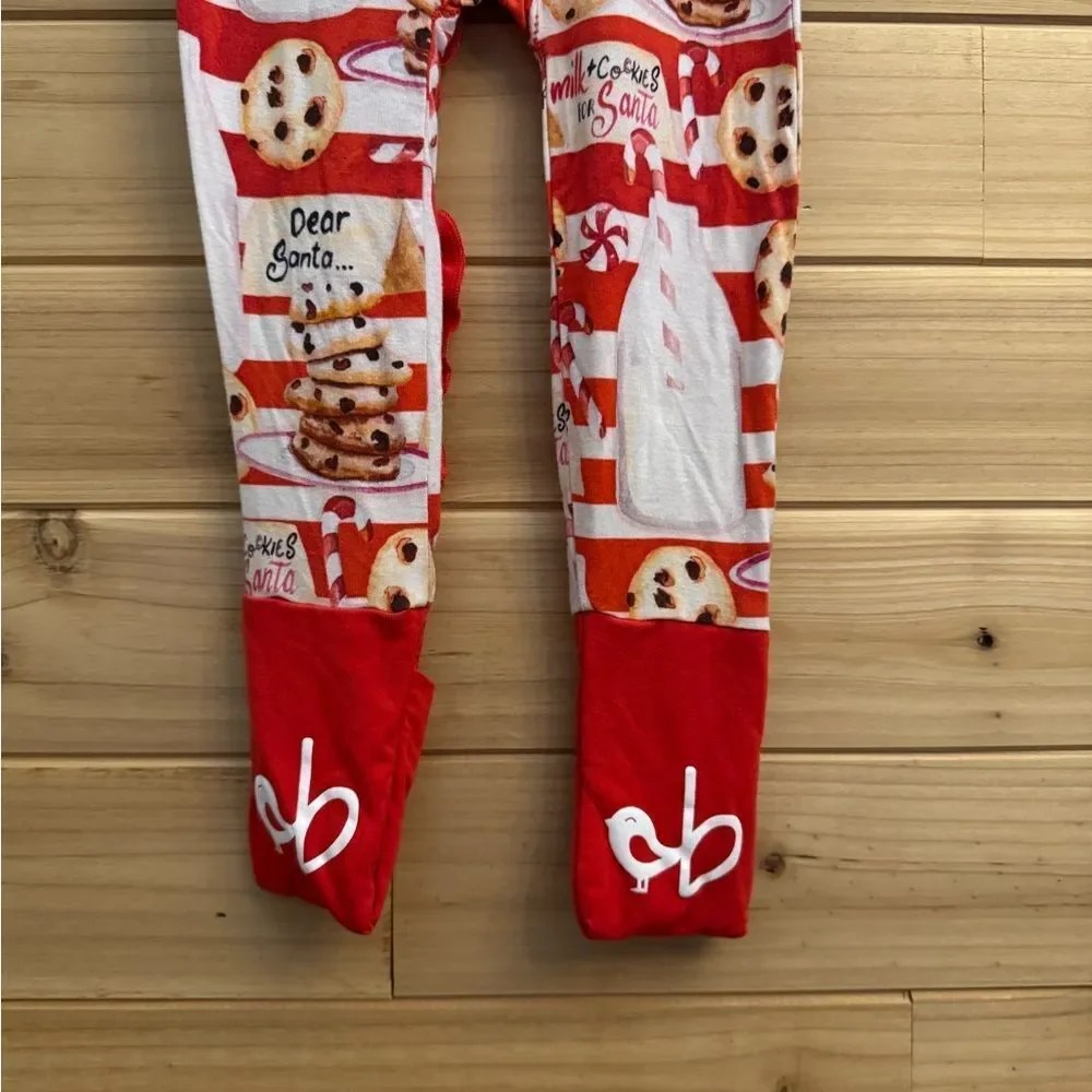 Birdie Bean Size 12-18 Months Bamboo Christmas Noel Long Sleeve Zippy Sleeper